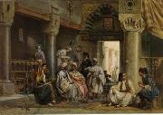 unknow artist Arab or Arabic people and life. Orientalism oil paintings  425 oil on canvas